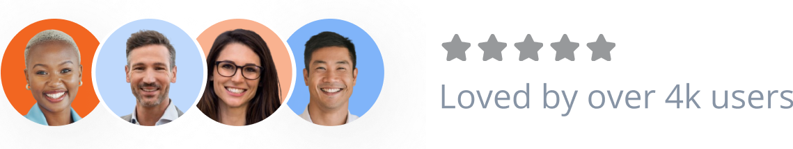 5 stars rating from our members