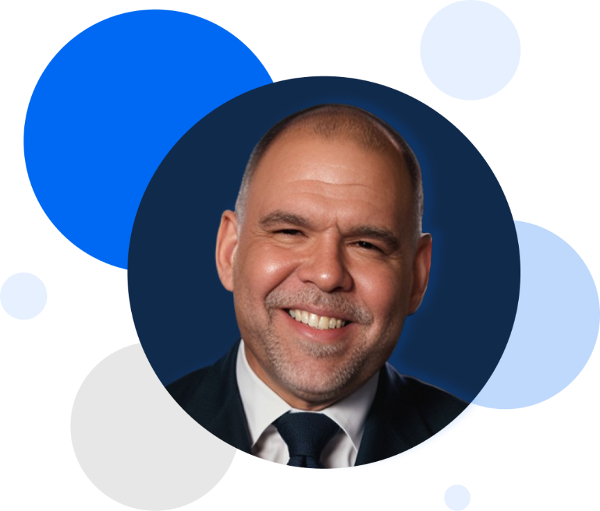 An image of Dr. Jerry, Apaly's founder and CEO