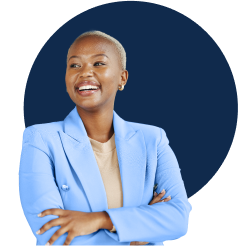 black woman representing the employer