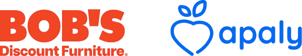 Bob's and Apaly logos full color